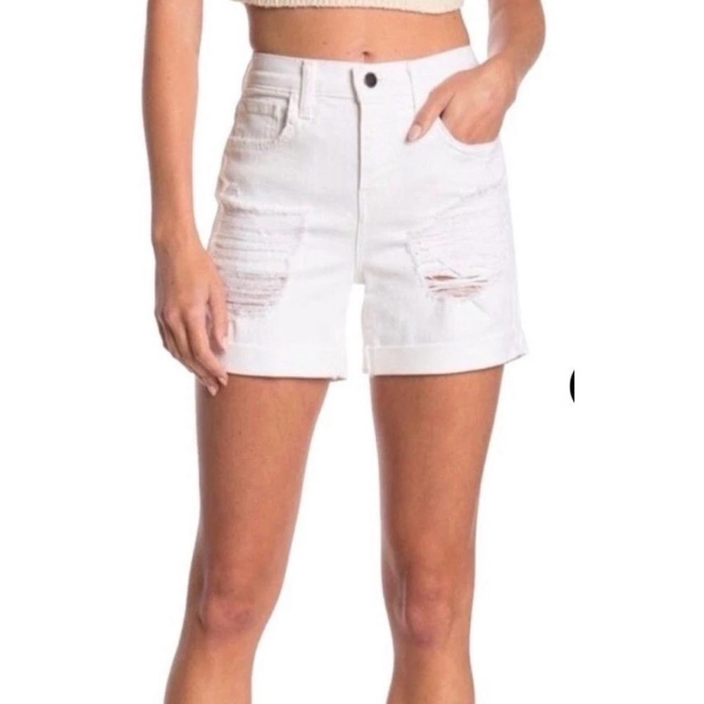 L'agence 'Balboa'
Distressed White Denim Size 25